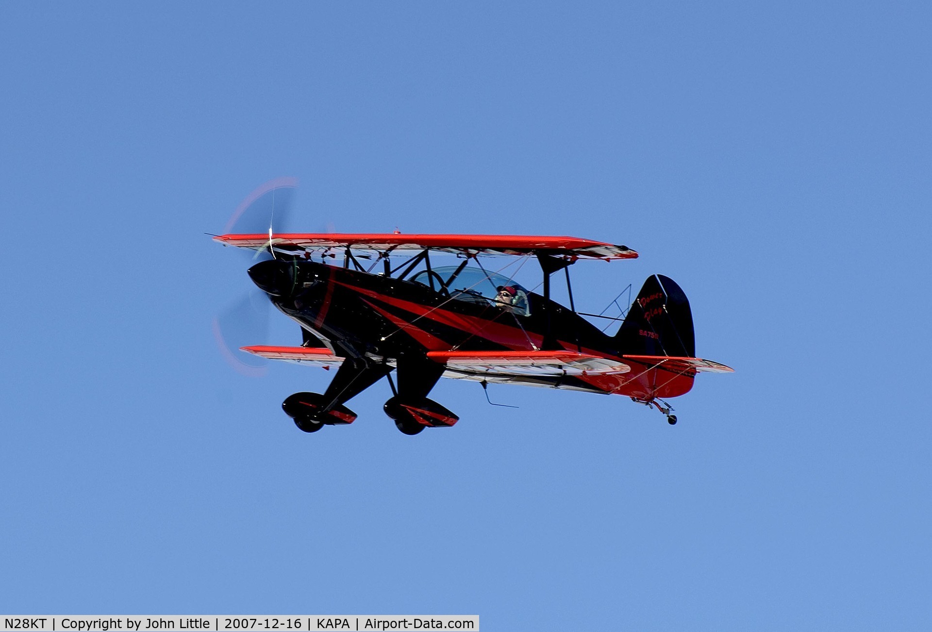 N28KT, 2005 Stolp SA-750 Acroduster Too C/N 0028, Approach to 17L