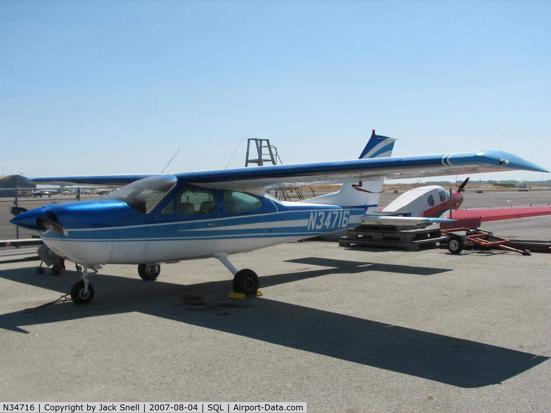 N34716, 1973 Cessna 177B Cardinal C/N 17701954, Taken at the San Carlos airport, San Carlos CA USA