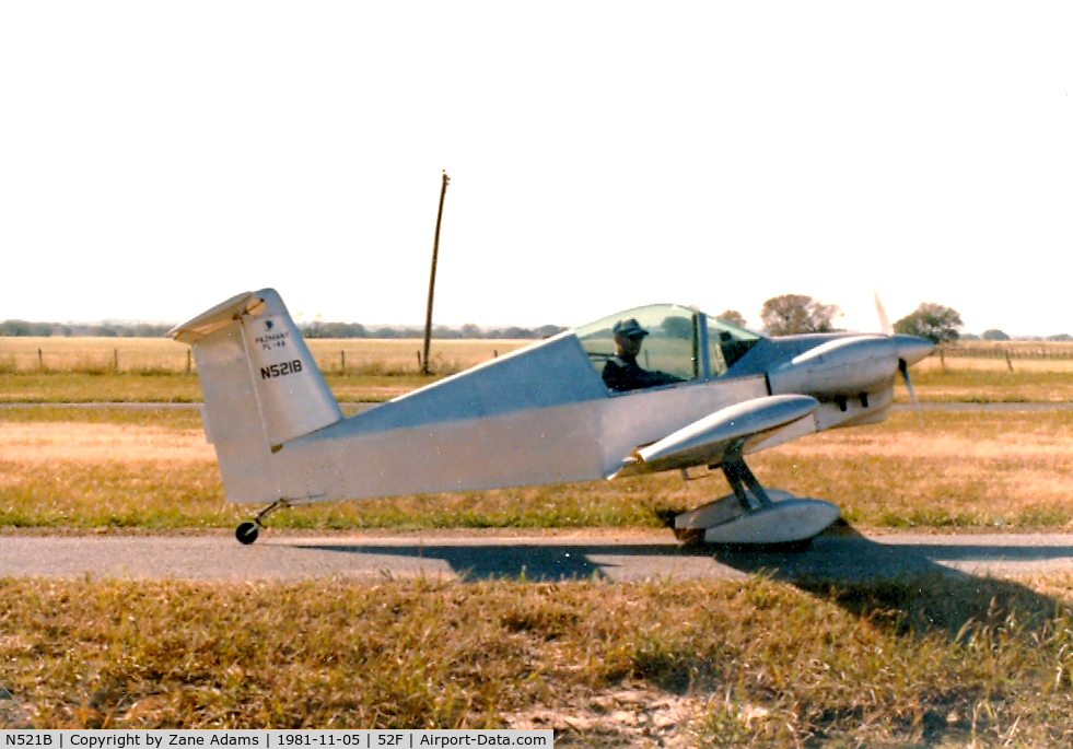 N521B, 1979 Pazmany PL-4A C/N 521, At Aero Valley ( Northwest Regional)