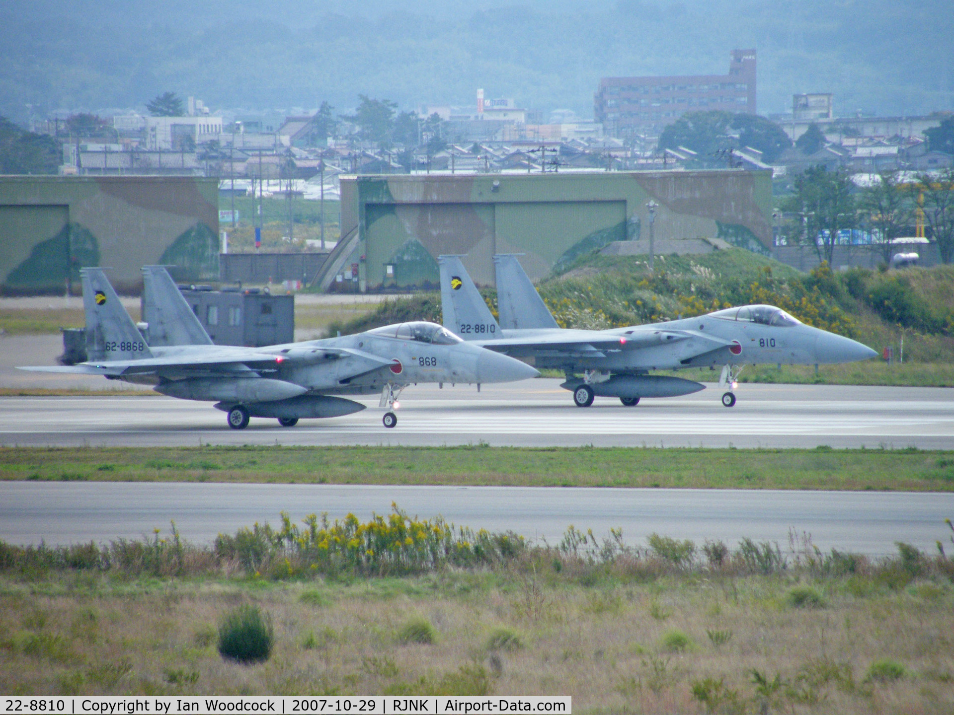 22-8810, Mitsubishi F-15J Eagle C/N J1-0600, F-15J/Komatsu (With 62-8868)