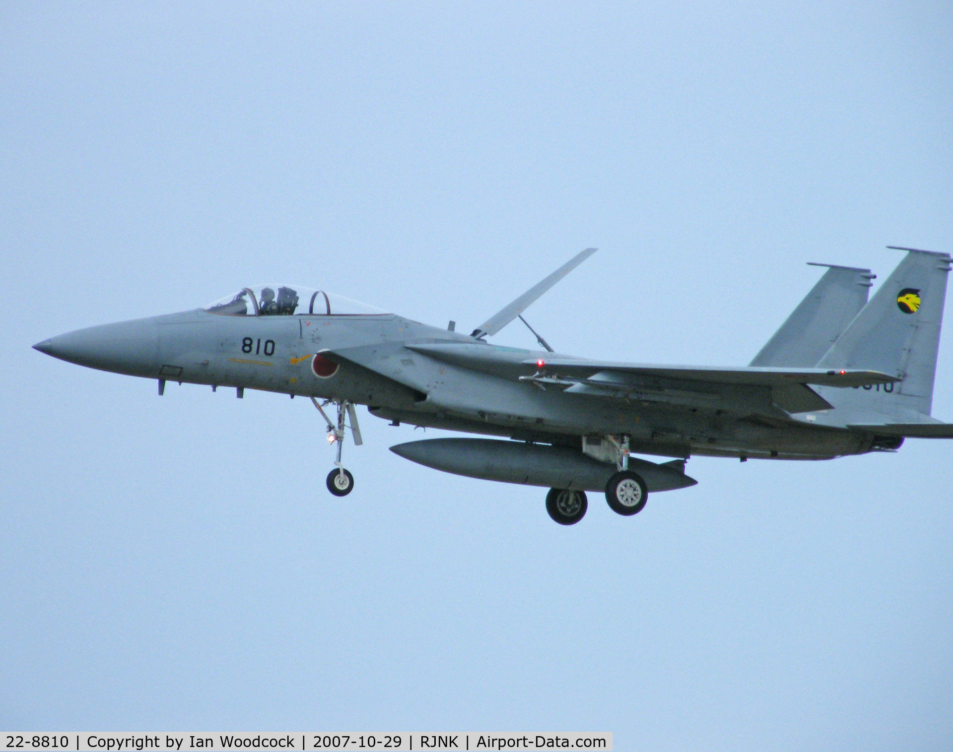 22-8810, Mitsubishi F-15J Eagle C/N J1-0600, F-15J/Komatsu