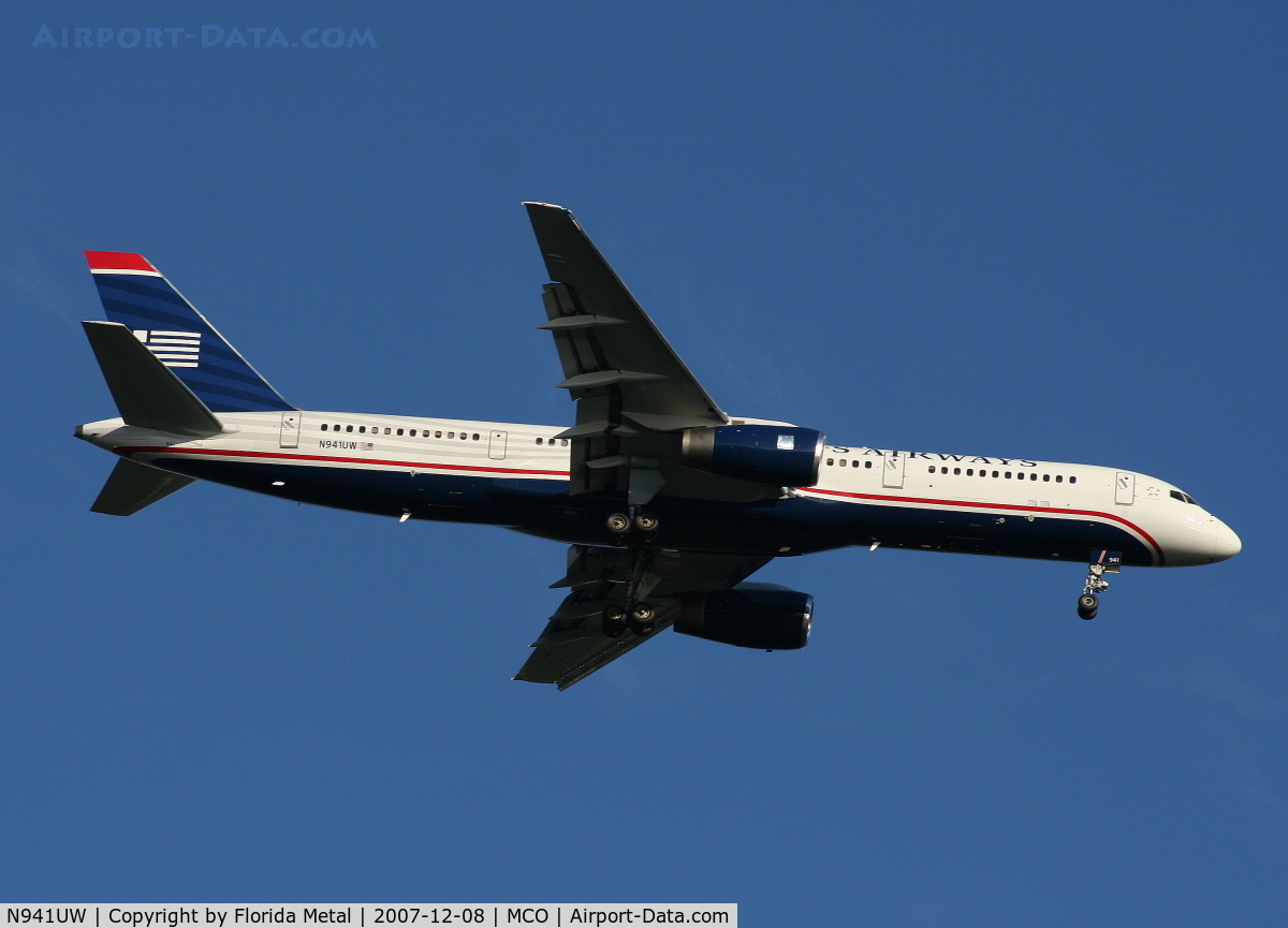 N941UW, 1995 Boeing 757-2B7 C/N 27806, US Airways