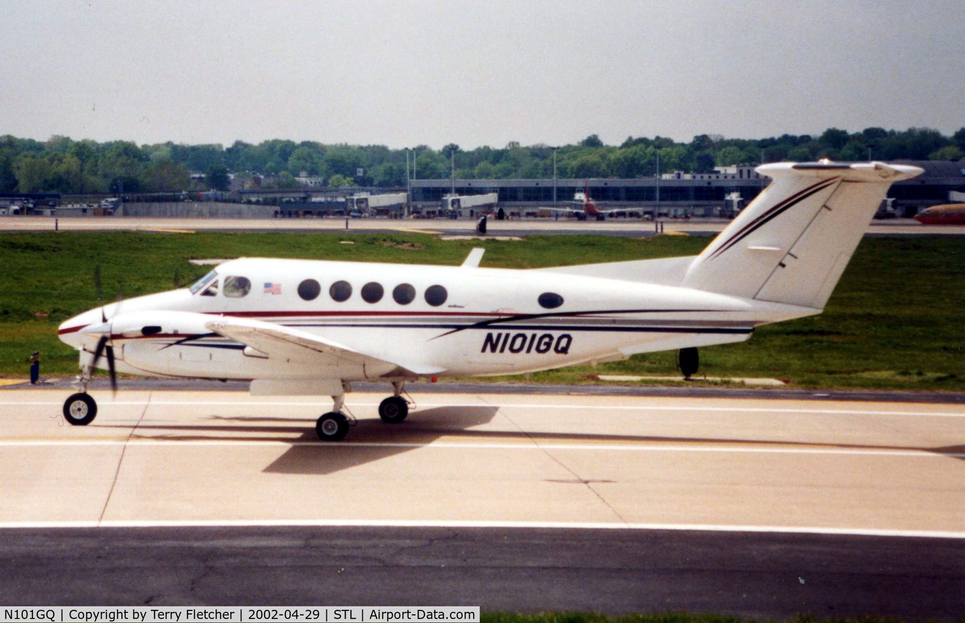 N101GQ, 1978 Beech 200 C/N BB-427, This Beech 200 was subsequently sold in Venezuala