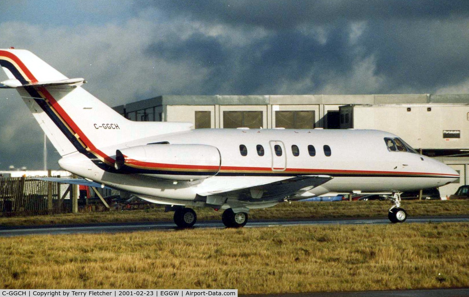 C-GGCH, 2000 Raytheon Hawker 800XP C/N 258495, This registration was worn by a Hawker 800XP - before being re-registered 5B-CKL