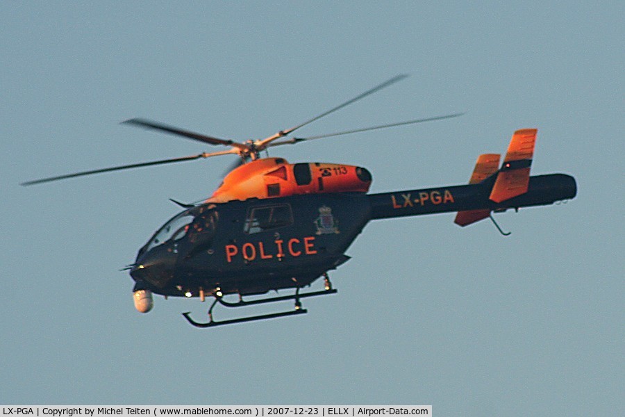 LX-PGA, McDonnell Douglas MD-902 Explorer C/N 900-00106, Luxembourg Police