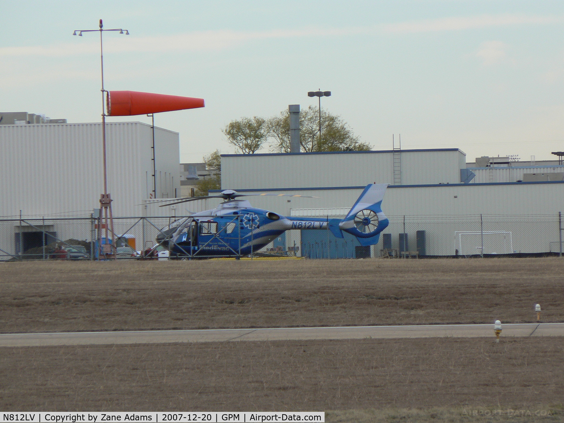 N812LV, 2007 Eurocopter EC-135P-2+ C/N 0614, At Eurocopter Grand Prairie