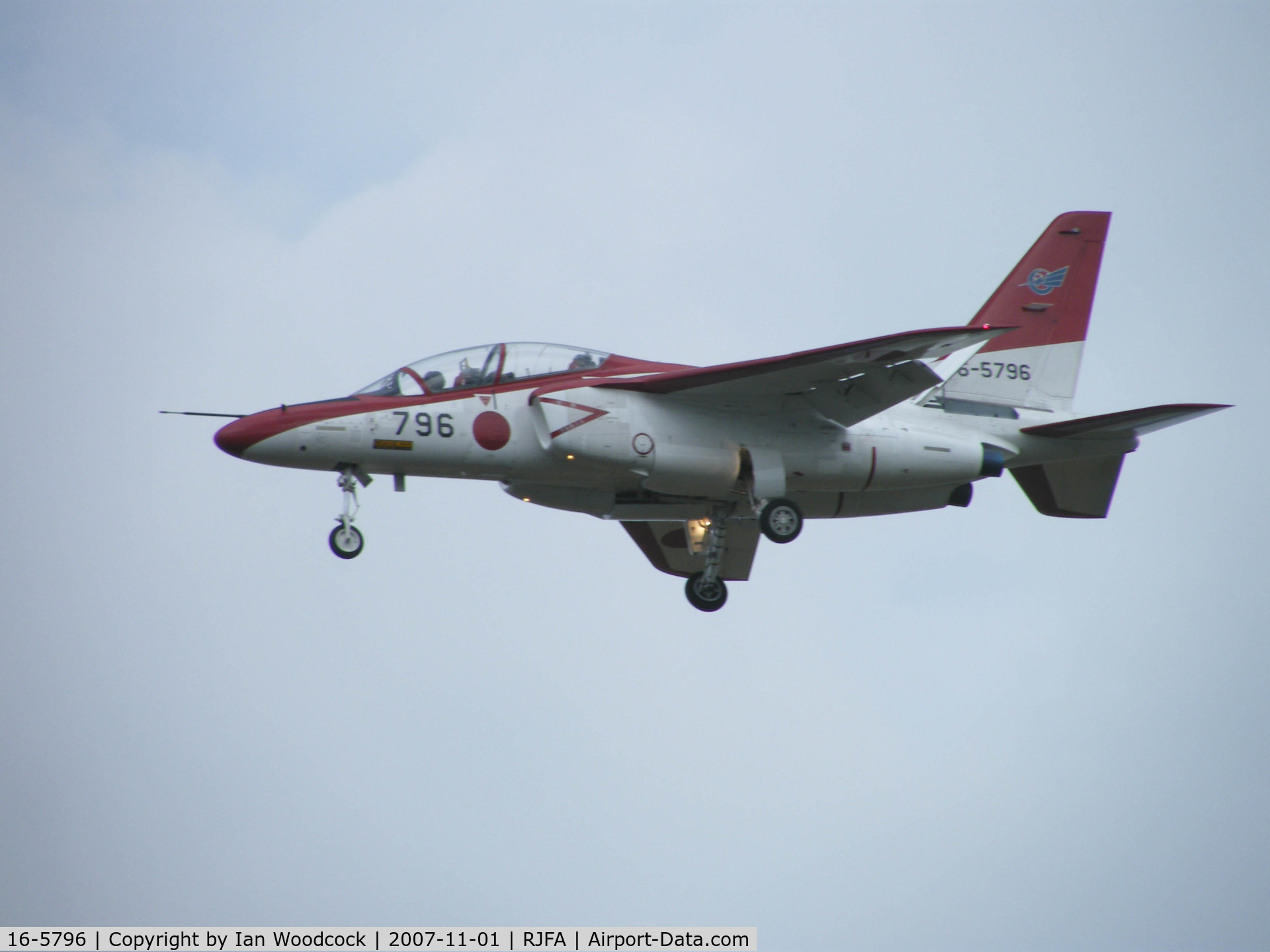 16-5796, Kawasaki T-4 C/N 1196, Kawasaki T-4/Ashiya AB