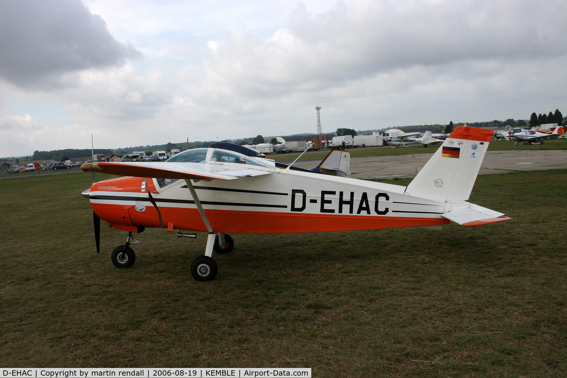 D-EHAC, 1969 Bolkow Bo-208C Junior C/N 709, BOLKOW 208