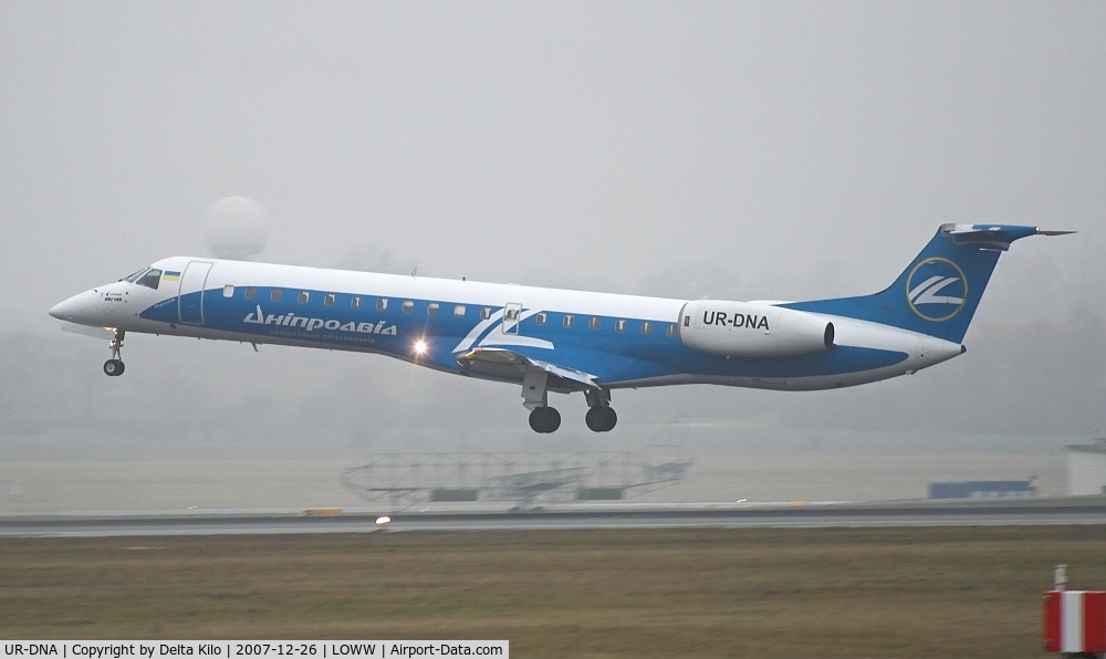 UR-DNA, 1998 Embraer EMB-145EU (ERJ-145EU) C/N 145088, DNEPROAVIA  Embraer145EU