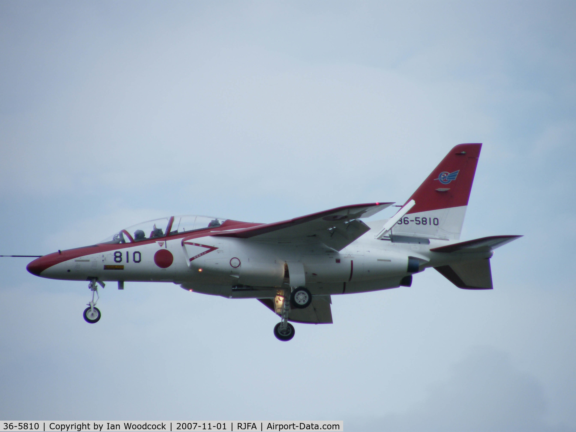 36-5810, Kawasaki T-4 C/N 1210, Kawasaki T-4/Ashiya AB