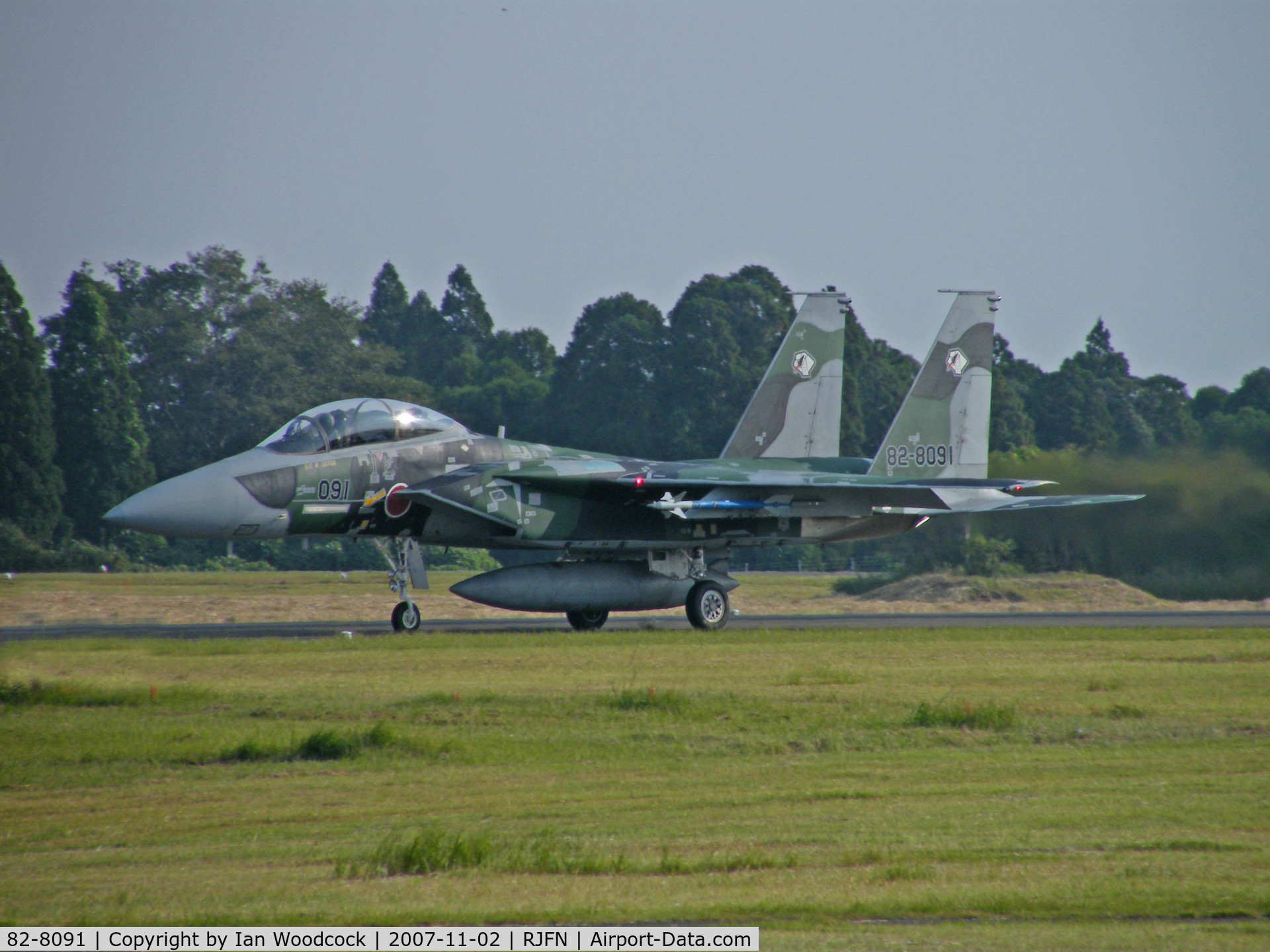 82-8091, Mitsubishi F-15DJ Eagle C/N 041, F-15D-J/Nyutabaru AB