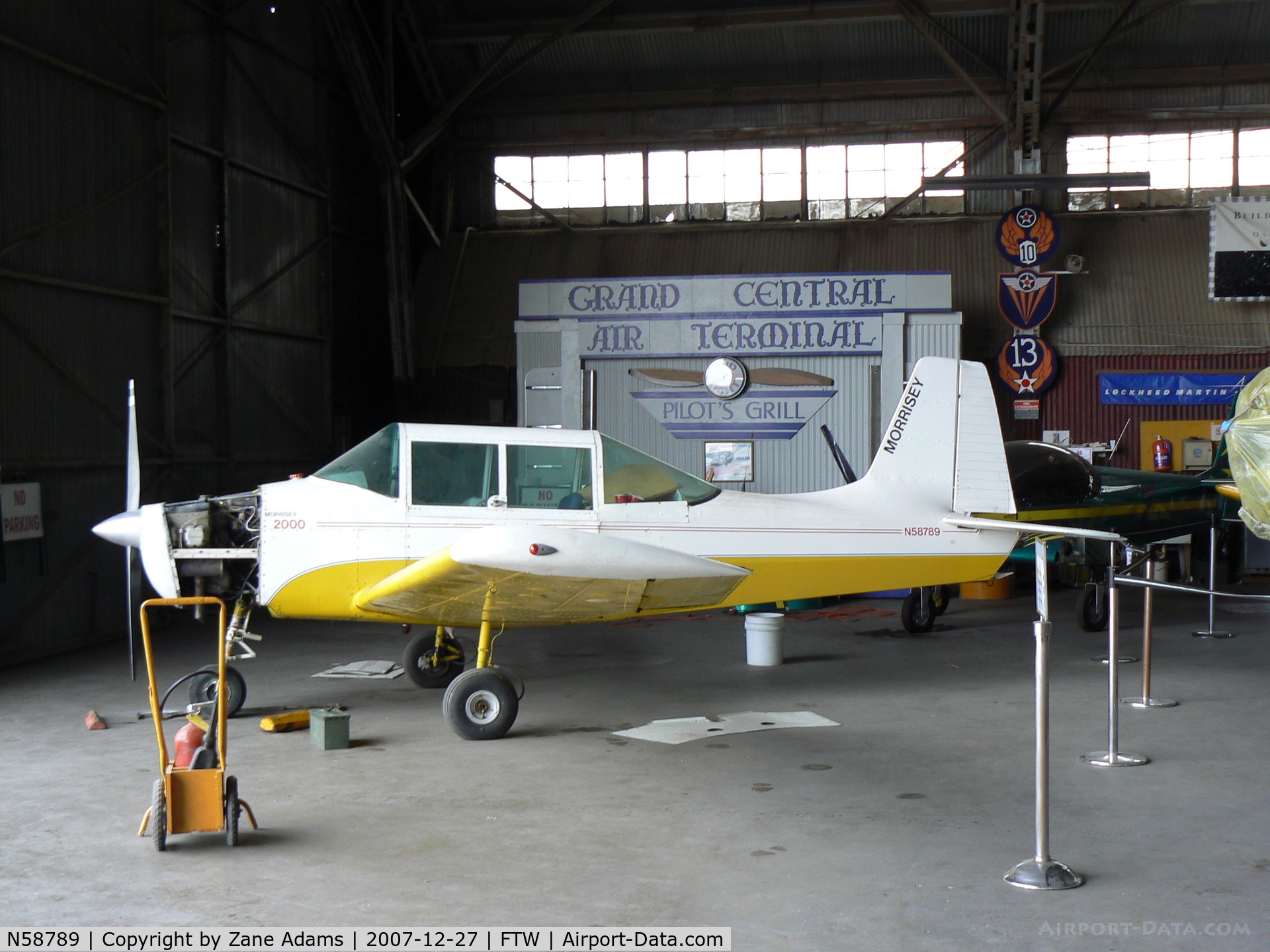 N58789, 1956 Morrisey 2000C C/N 1A, At the Vintage Flying Museum