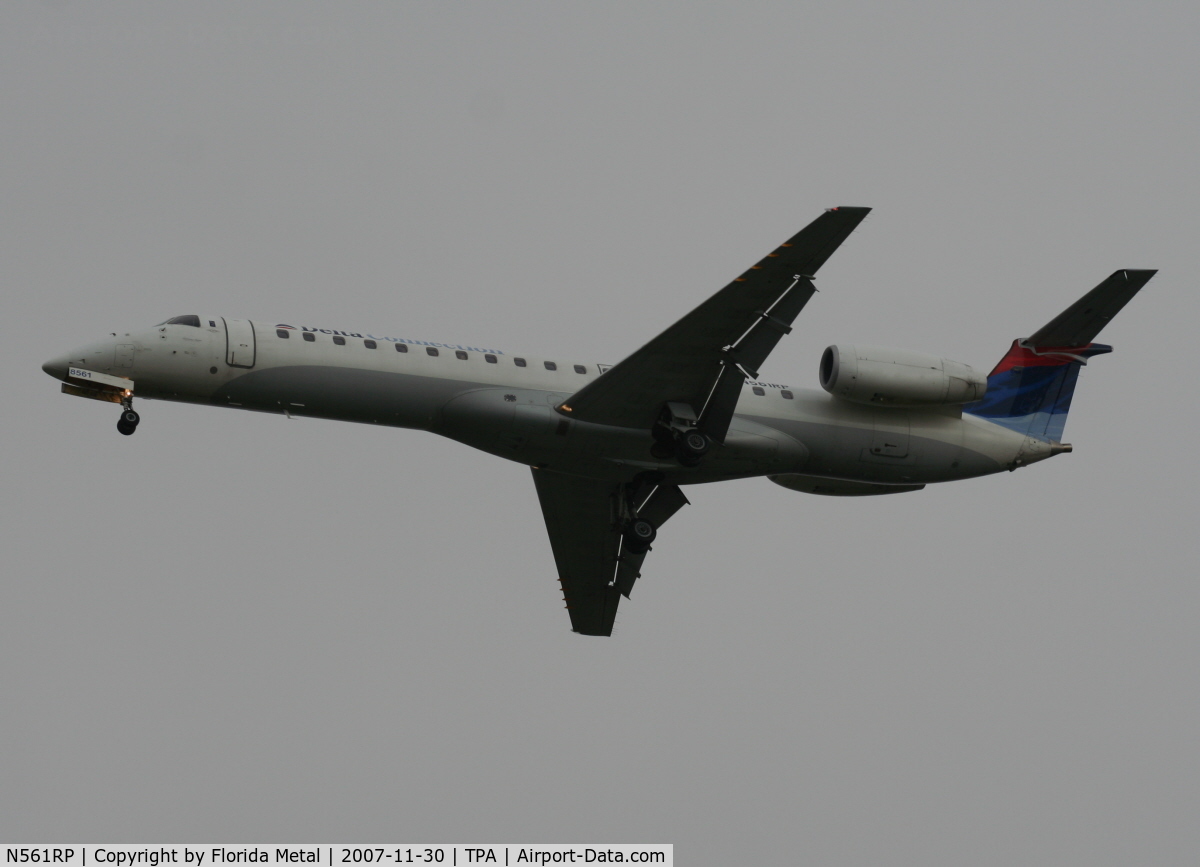 N561RP, 2002 Embraer ERJ-145LR (EMB-145LR) C/N 145447, Delta Connection