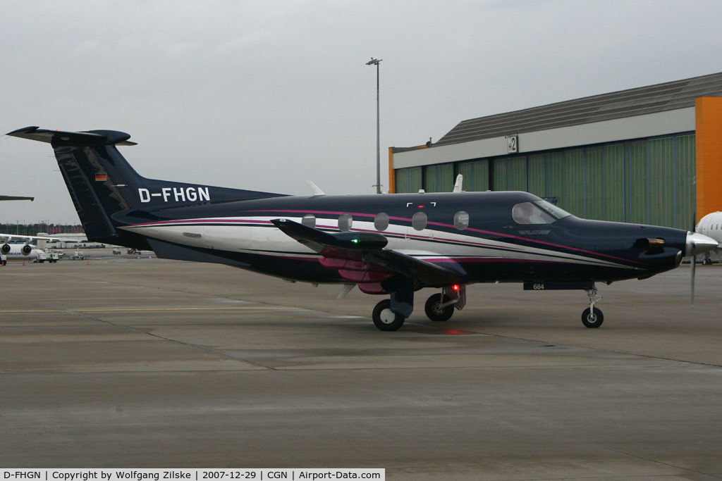 D-FHGN, 2005 Pilatus PC-12/47 C/N 684, visitor
