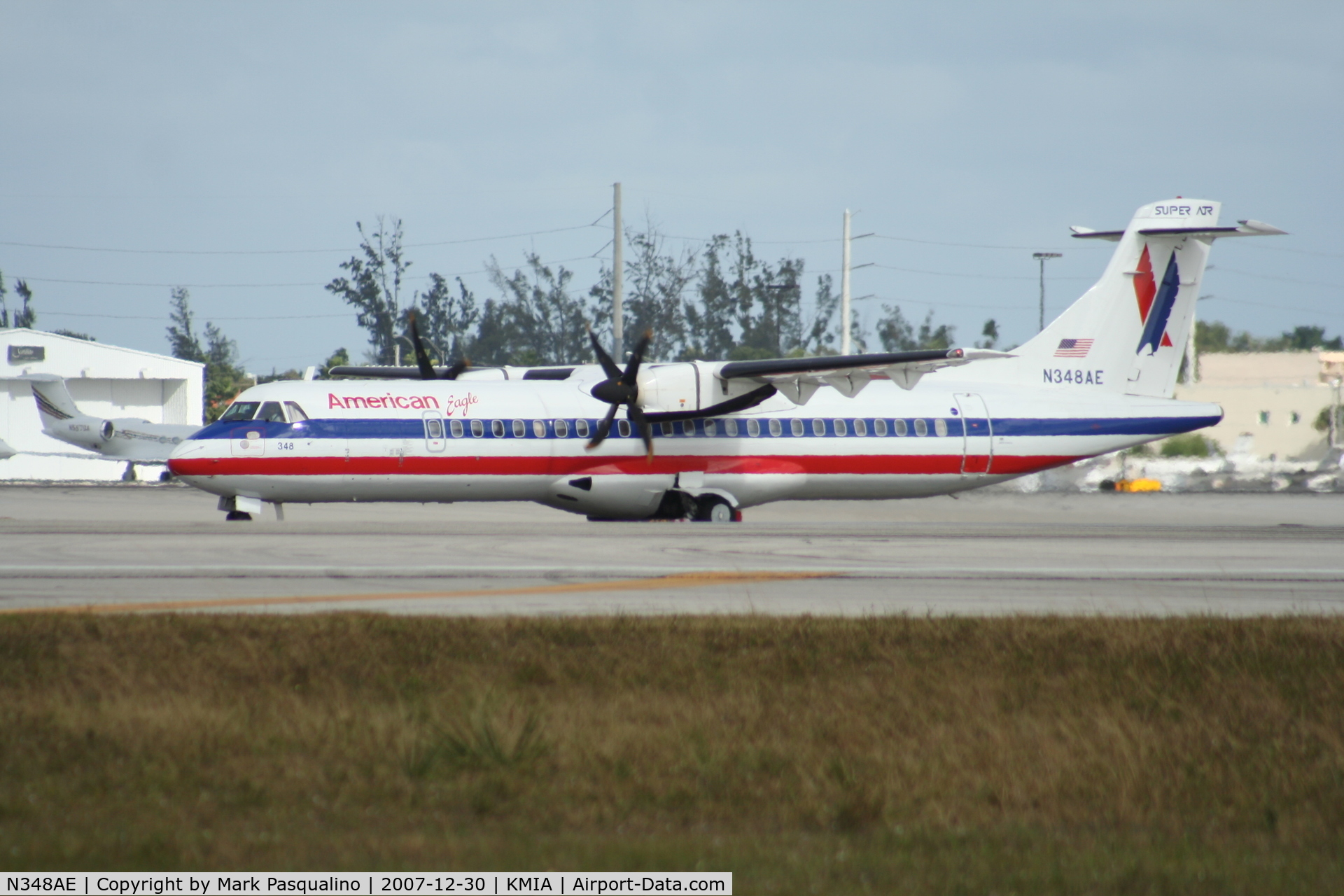 N348AE, 1993 ATR 72-212 C/N 349, ATR-72-212