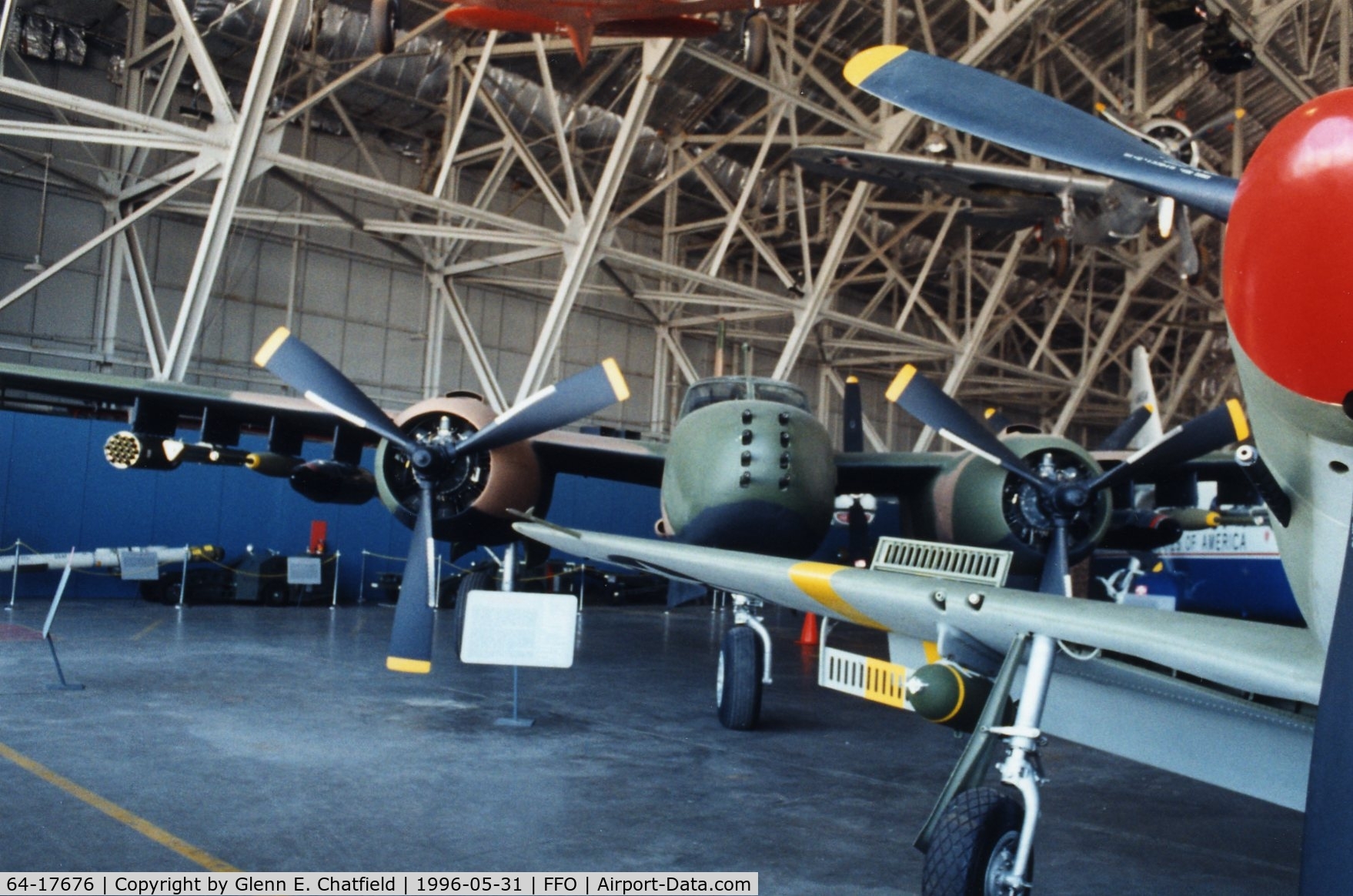 64-17676, 1971 Douglas-On Mark B-26K Counter Invader C/N 7309 (was 41-39596), A-26K/B-26K at the National Museum of the U.S. Air Force