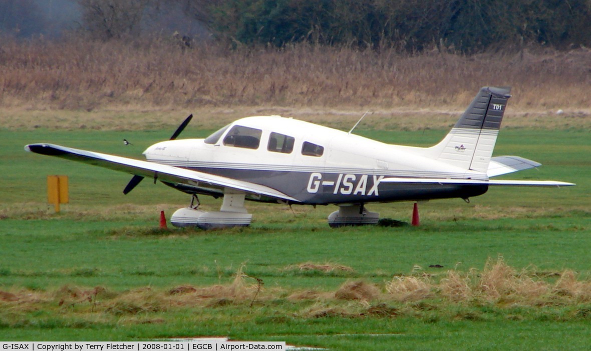 G-ISAX, 2001 Piper PA-28-181 Cherokee Archer III C/N 2843453, Piper Pa-28-181 at Manchester Barton in 2008