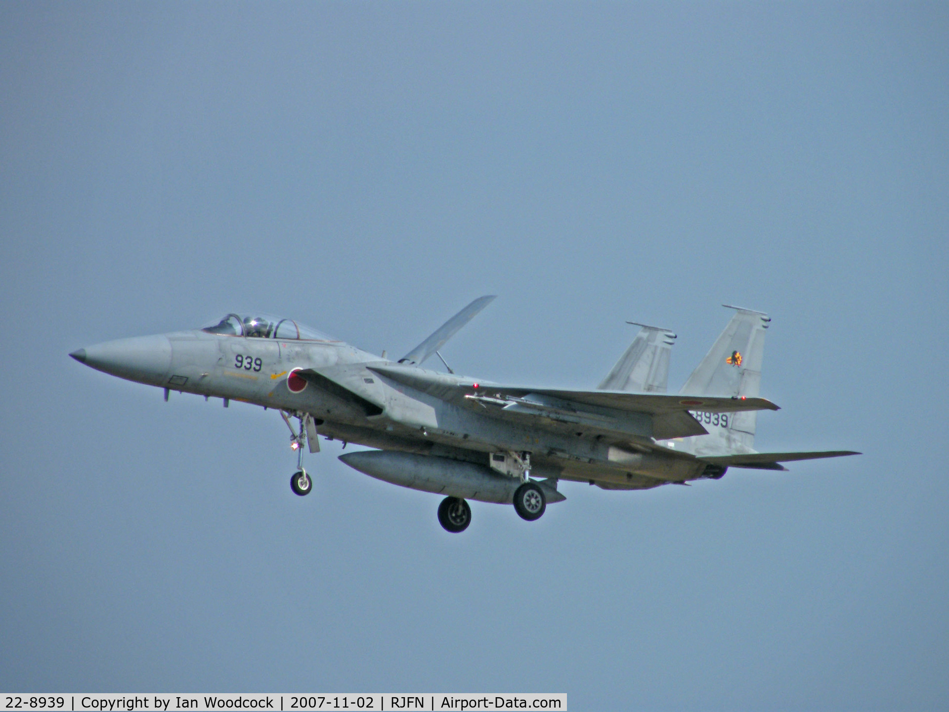 22-8939, McDonnell Douglas F-15J Eagle C/N 139, F-15J/Nyutabaru AB