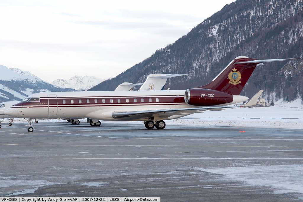VP-CGO, 2005 Bombardier BD-700-1A10 Global Express C/N 9171, Bombardier GEX