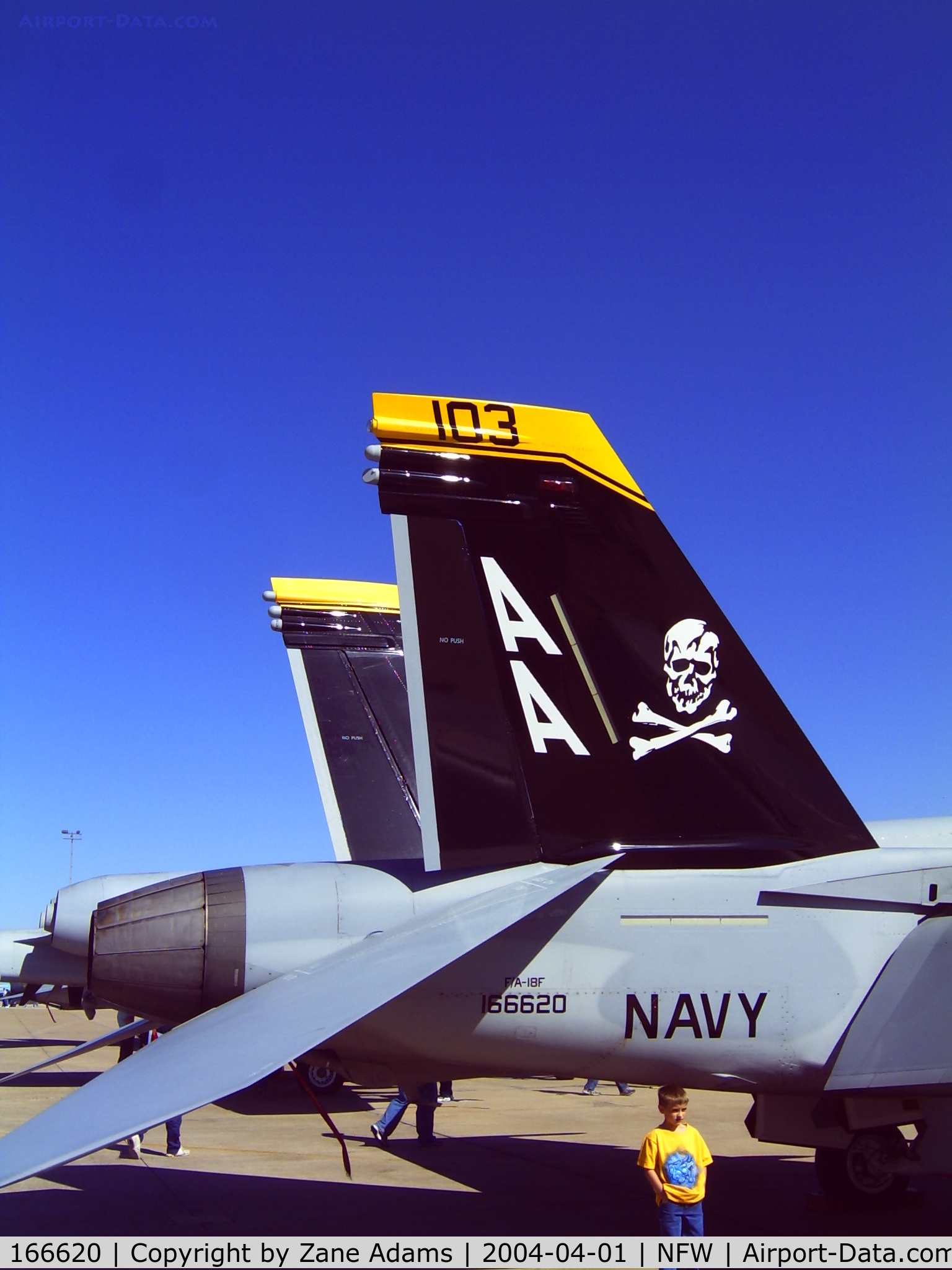 166620, Boeing F/A-18F Super Hornet C/N F113, At Carswell Airshow