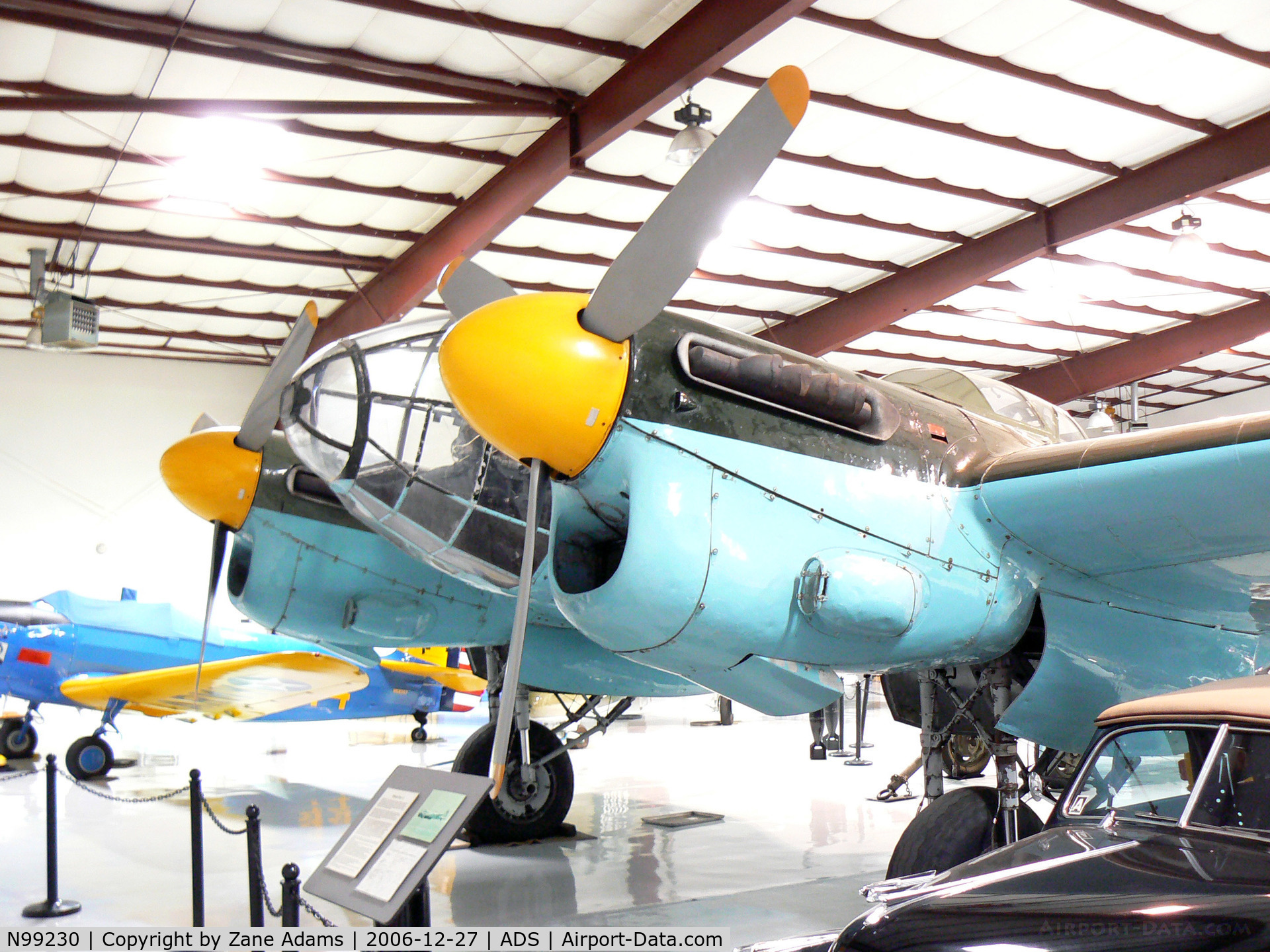 N99230, Heinkel He-111 C/N B2-1-27, At Cavanaugh Flight Museum