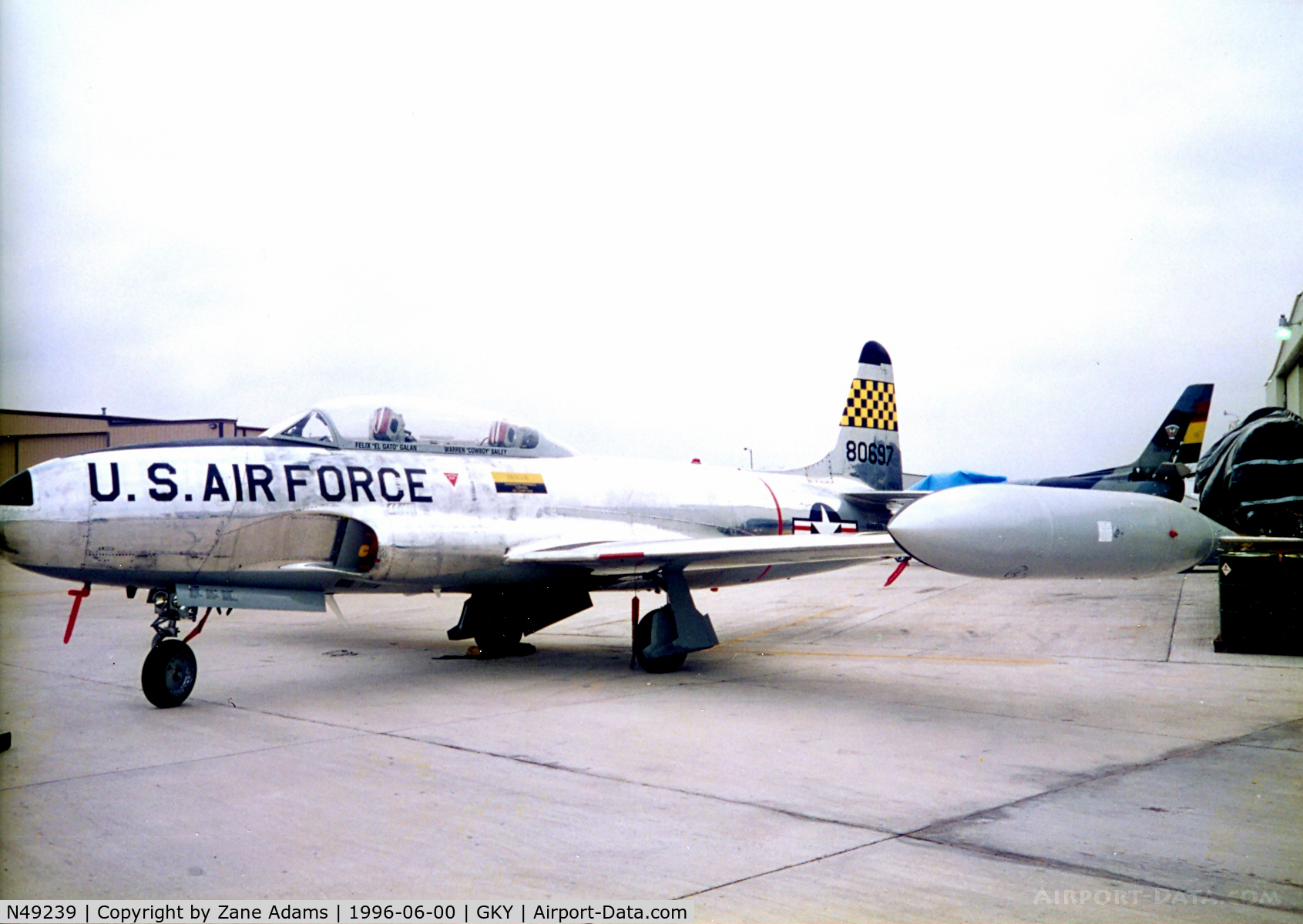 N49239, 1958 Lockheed T-33A C/N 58-697, At Arlington Municipal