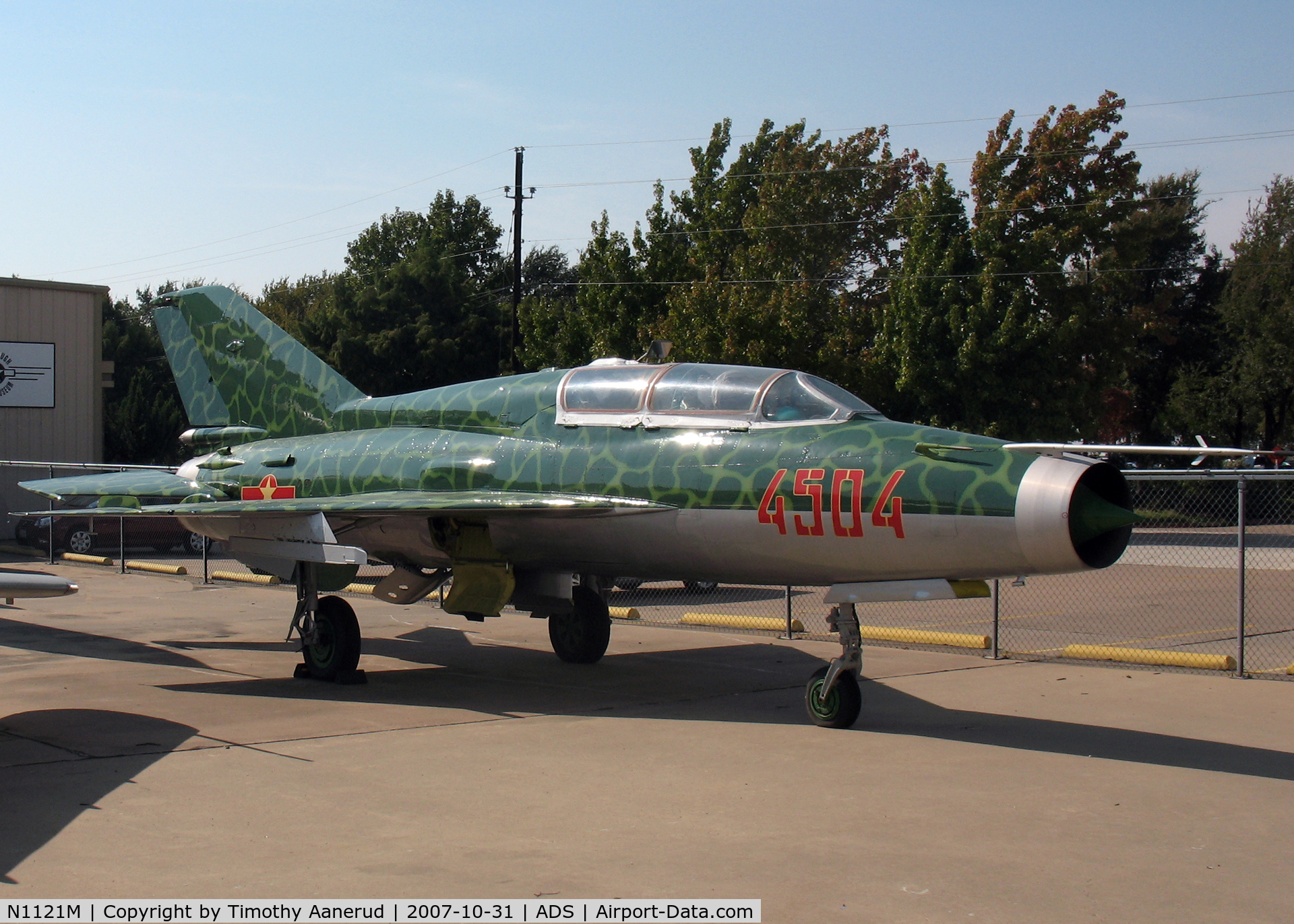 N1121M, Mikoyan-Gurevich MiG-21US C/N 4685145, Cavanaugh Flight Museum