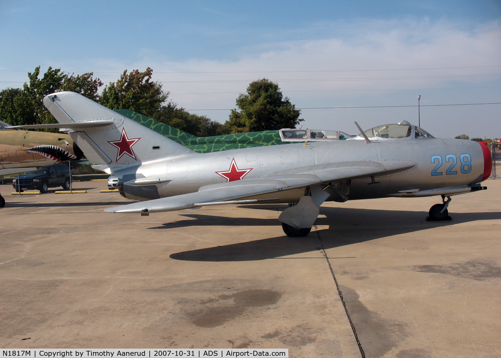 N1817M, PZL-Mielec Lim-5 (MiG-17F) C/N 1C1228, Cavanaugh Flight Museum