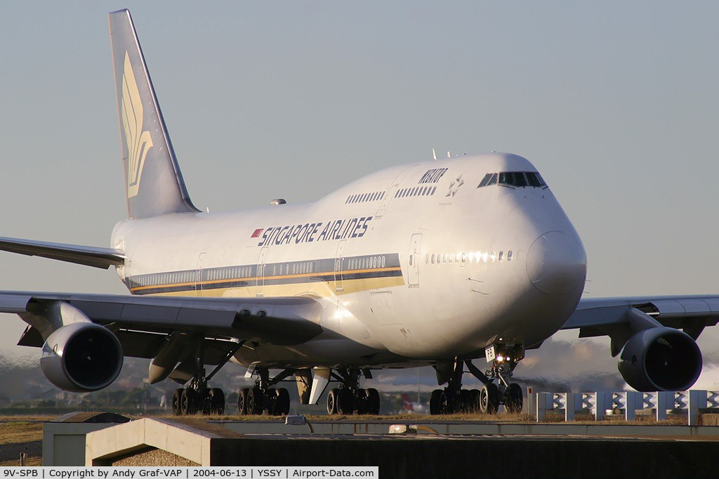 9V-SPB, 1994 Boeing 747-412 C/N 26551, Singapore Airlines 747-400