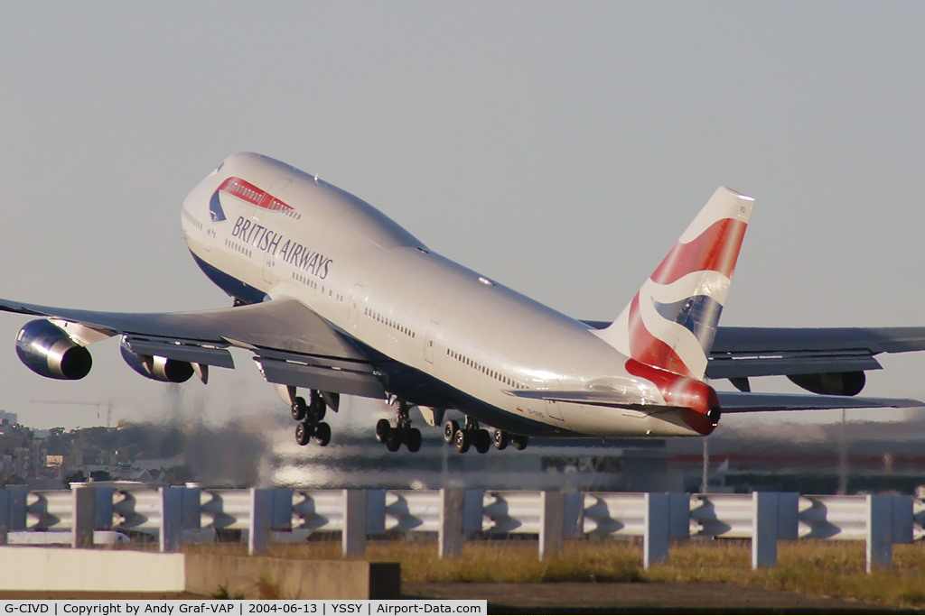 G-CIVD, 1994 Boeing 747-436 C/N 27349, British Airways 747-400