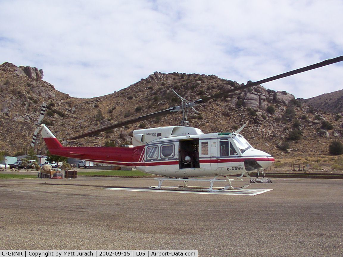 C-GRNR, 1980 Bell 212 C/N 30999, at Kernville Helitack Base