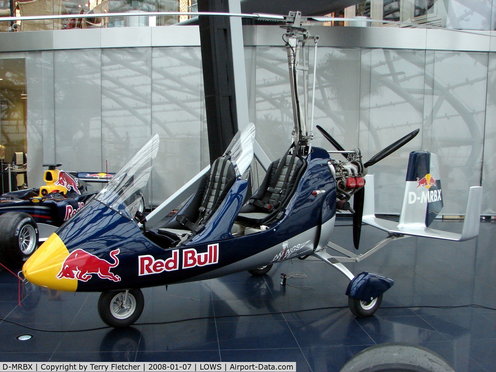 D-MRBX, 2006 AutoGyro MT-03 C/N 526 / 01-1 6, Every visit to Salzburg should include a visit to see the immaculate exhibits of the Hangar 7 Museum