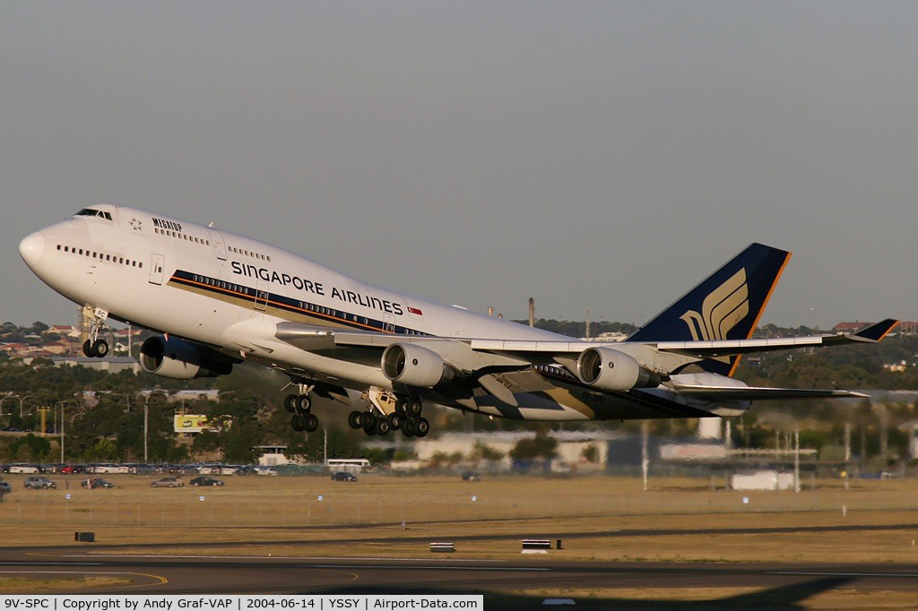 9V-SPC, 1994 Boeing 747-412 C/N 27070, Singapore Airlines 747-400