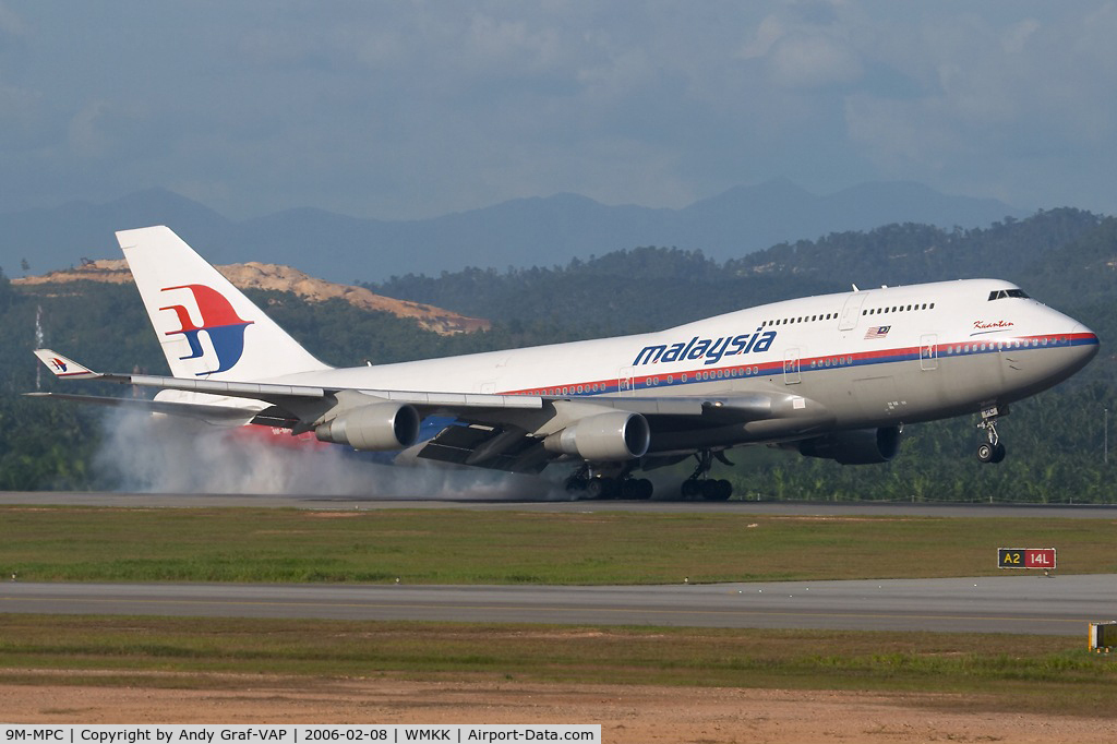 9M-MPC, 1993 Boeing 747-4H6 C/N 25700, Malaysia Airlines 747-400