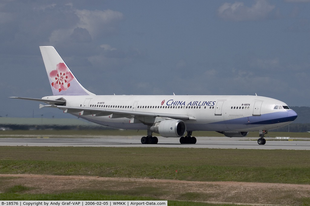 B-18576, 1994 Airbus A300B4-622R(F) C/N 743, China Airlines A300-600