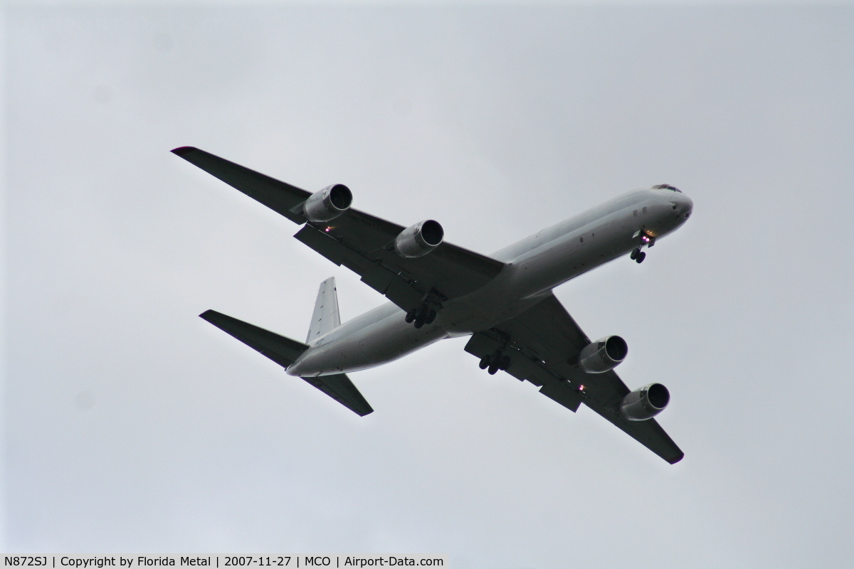 N872SJ, 1969 Douglas DC-8-71F C/N 46040, Murray Air