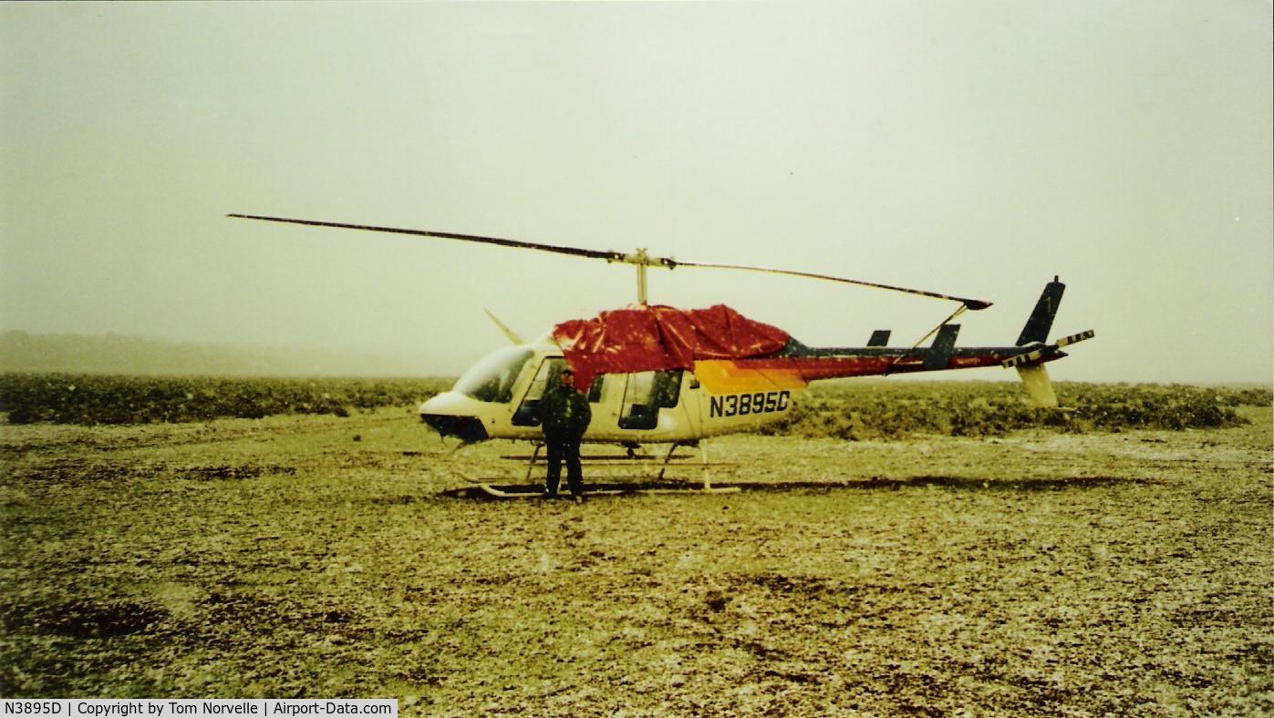 N3895D, 1980 Bell 206L-1 LongRanger II C/N 45590, Old Airport, Grand Canyon.