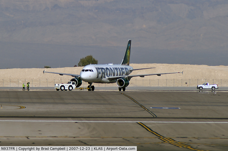N937FR, 2005 Airbus A319-111 C/N 2400, Frontier Airlines - 'Parrot' / 2005 Airbus A319-111