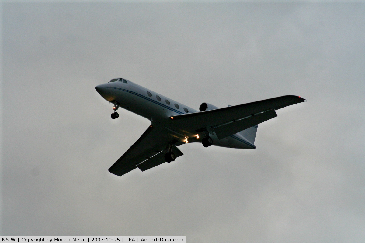 N6JW, 1973 Grumman G-1159 Gulfstream II C/N 138, Gulfstream II