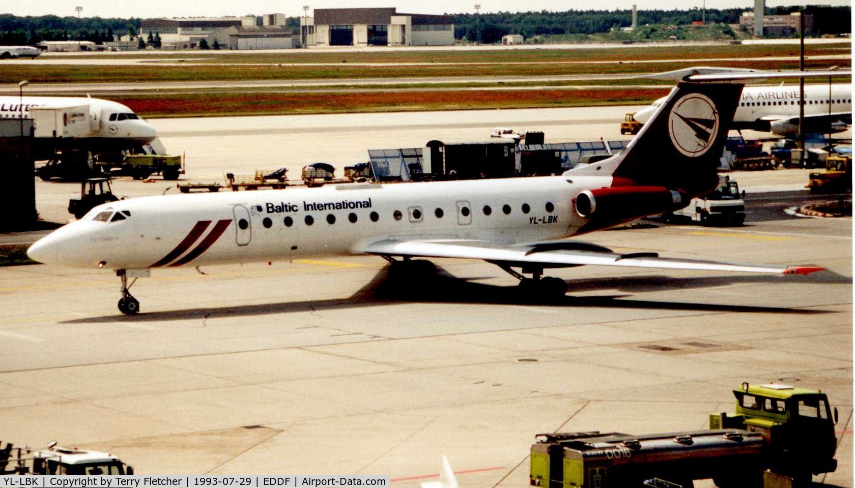 YL-LBK, Tupolev Tu-134A C/N 63425, Baltic Int Tu 134