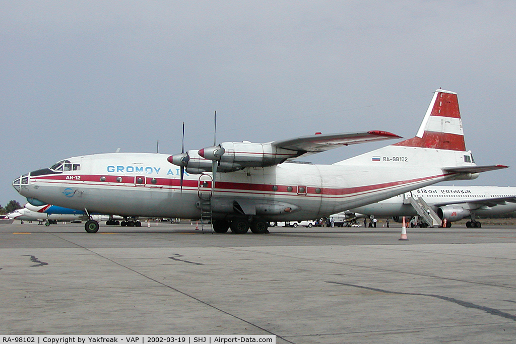 RA-98102, Antonov An-12BP C/N 5343005, Gromov Air Antonov 12