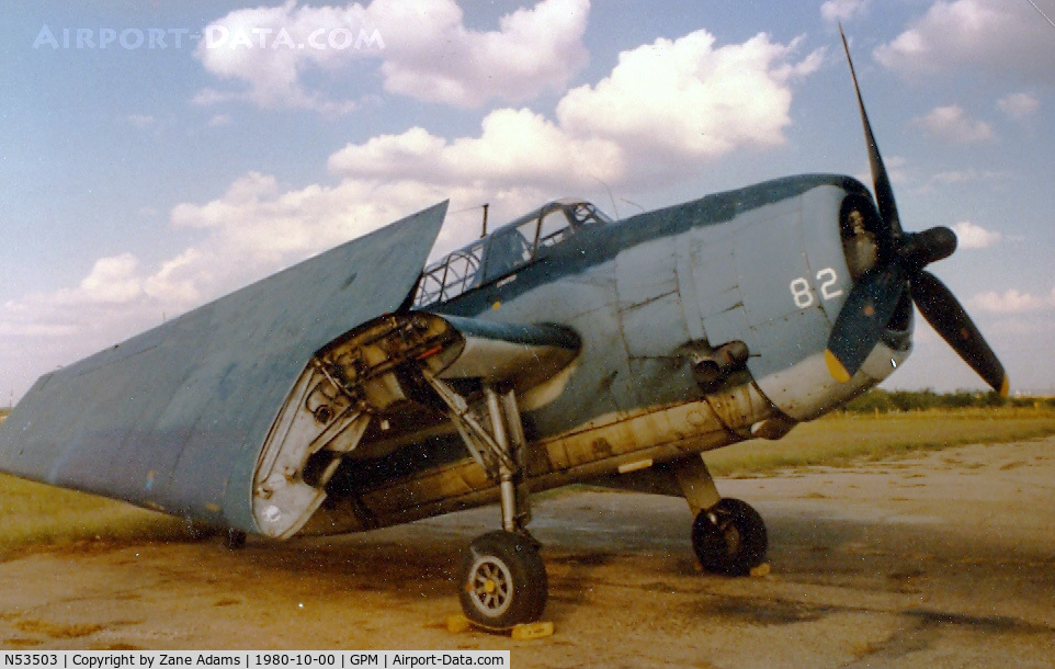 N53503, 1945 Grumman TBM-3E Avenger C/N 53503, Looking war weary...