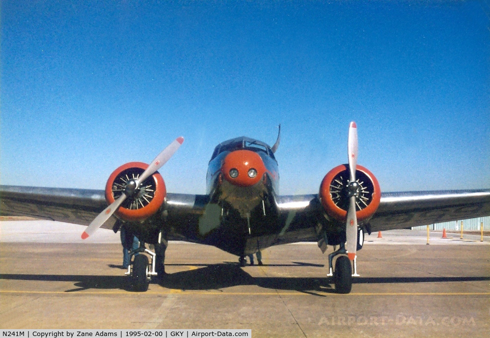 N241M, 1937 Lockheed Electra 10-A C/N 1091, Doc Almand's Lockheed 10 at Arlington Muni