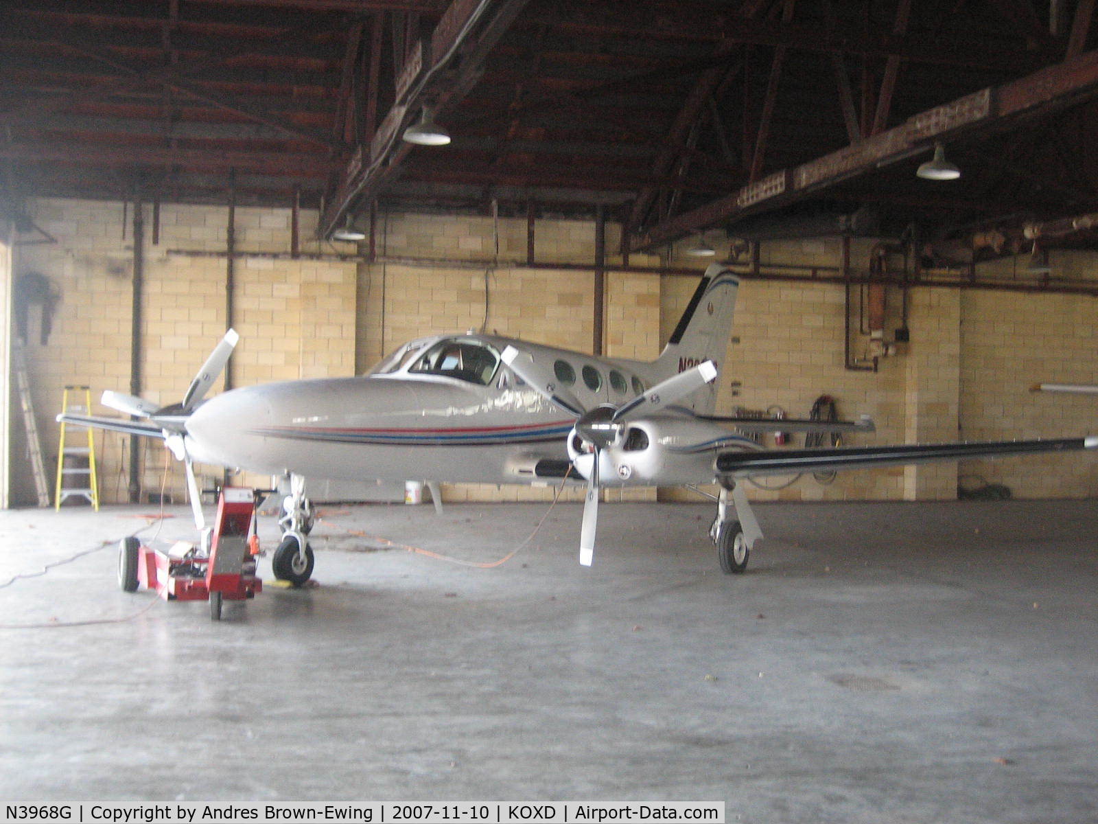 N3968G, 1977 Cessna 421C Golden Eagle C/N 421C0422, one of the planes based here