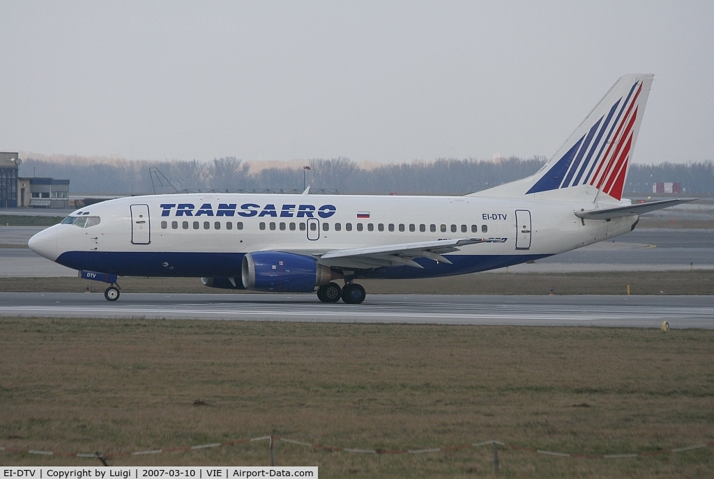 EI-DTV, 1992 Boeing 737-5Y0 C/N 25183, Transaero 737-500