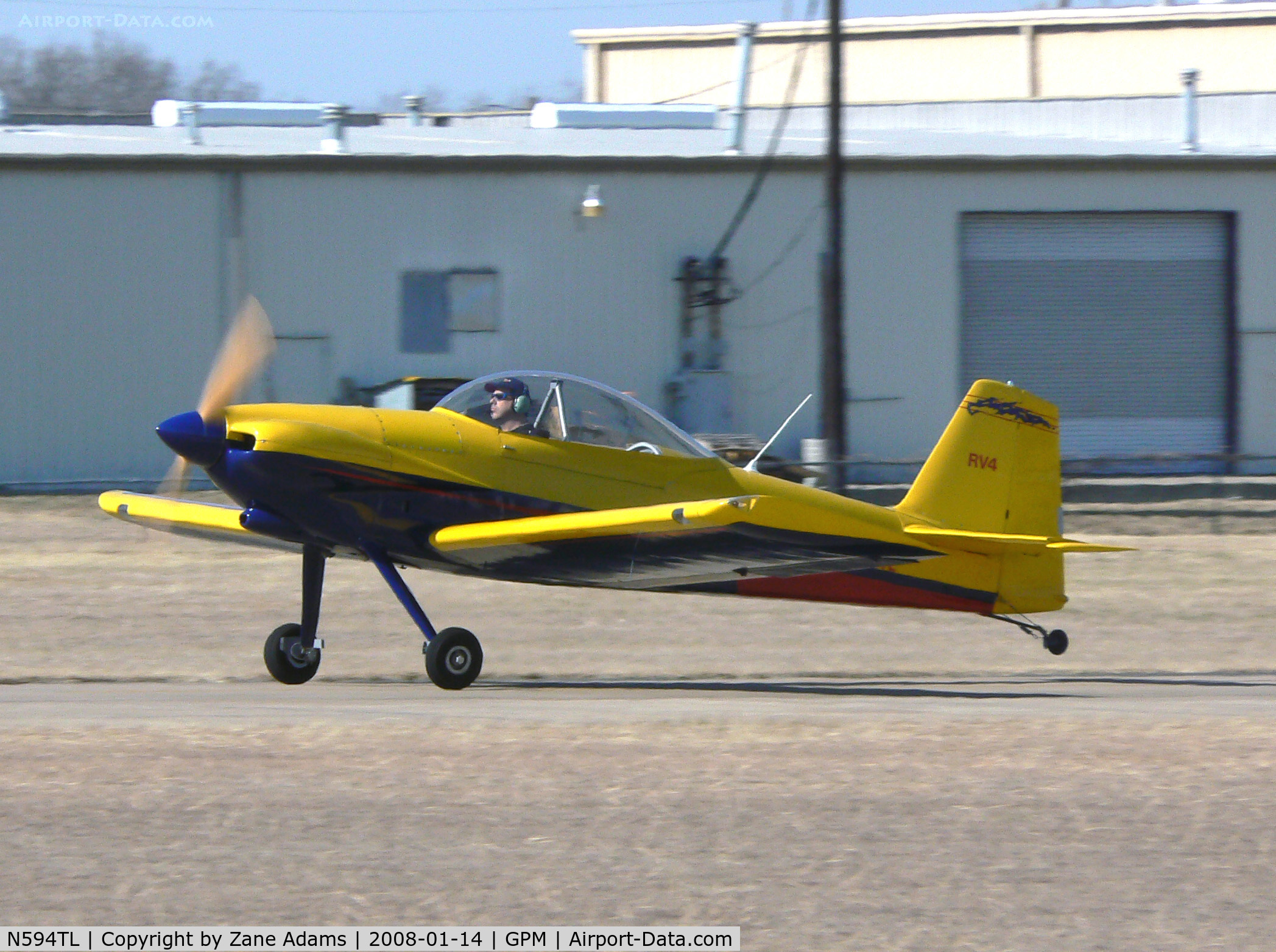 N594TL, 2000 Vans RV-4 C/N 001 (N594TL), At Grand Prairie Municipal