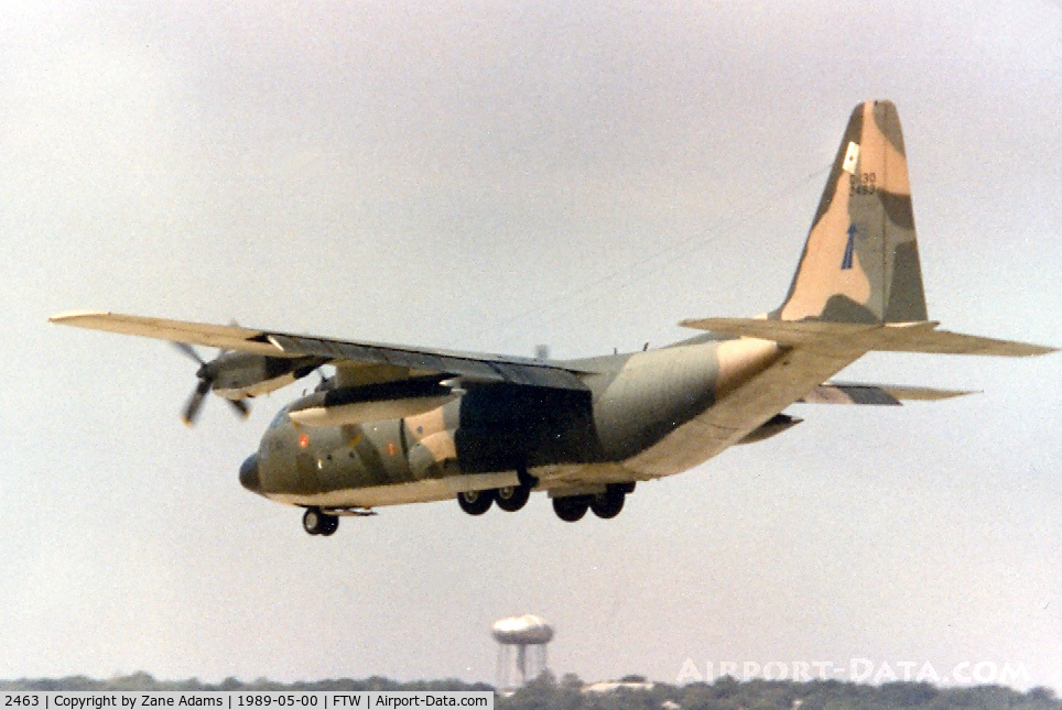 2463, 1975 Lockheed C-130H Hercules C/N 382-4570, Brazilian C-130 at Meacham Field