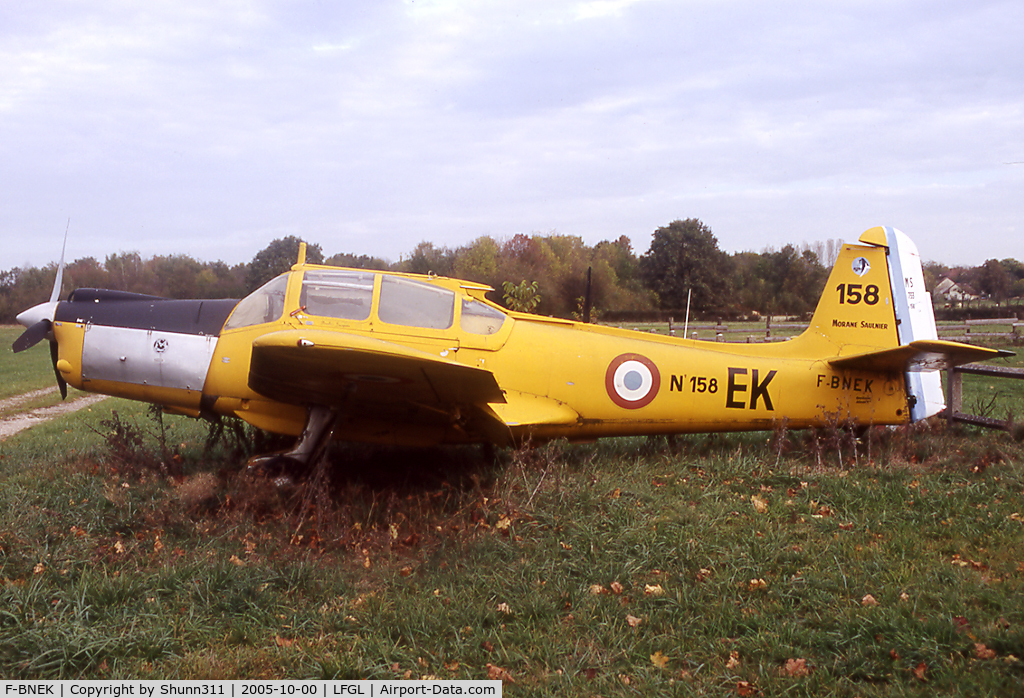 F-BNEK, Morane-Saulnier MS-733 Alcyon C/N 158, Stored...