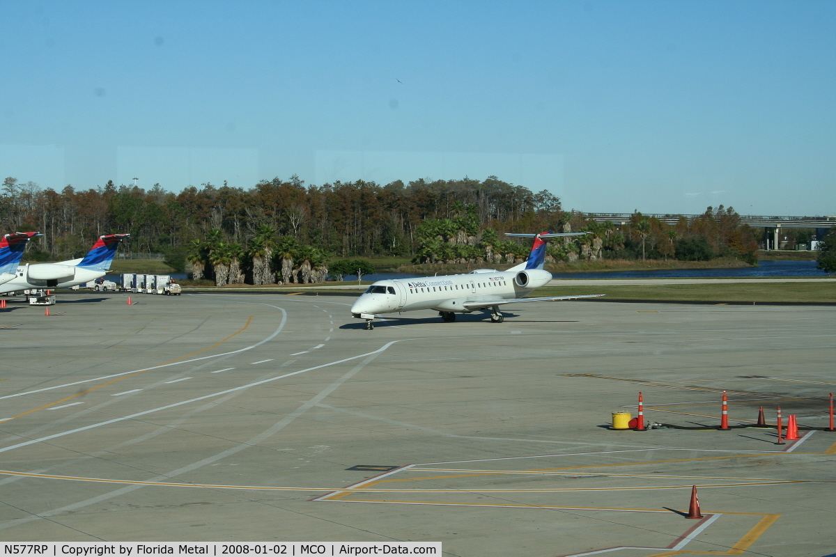 N577RP, 2004 Embraer ERJ-145LR (EMB-145LR) C/N 14500862, Delta Connection