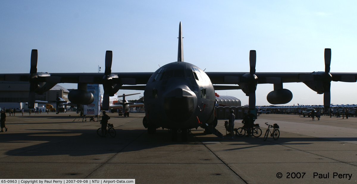 65-0963, 1965 Lockheed WC-130H Hercules C/N 382-4103, Had to have one to leave with.  Love the Hercs